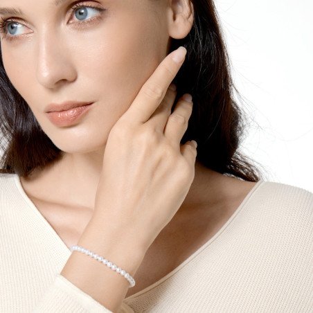 Caresse d'Opale - Bracelet Perles et Or