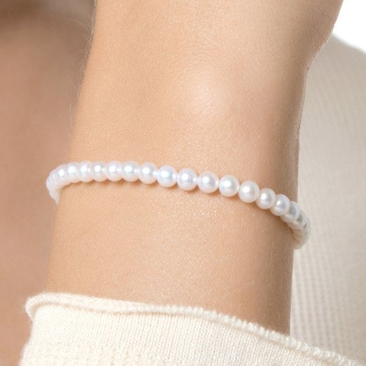 Caresse d'Opale - Bracelet Perles et Or