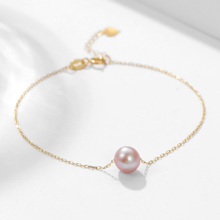 Celestia - Bracelet Perle et Or