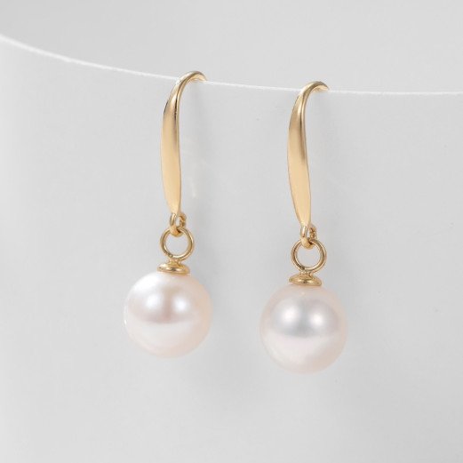 Waterfall - Boucle d'Oreilles Perles et Or