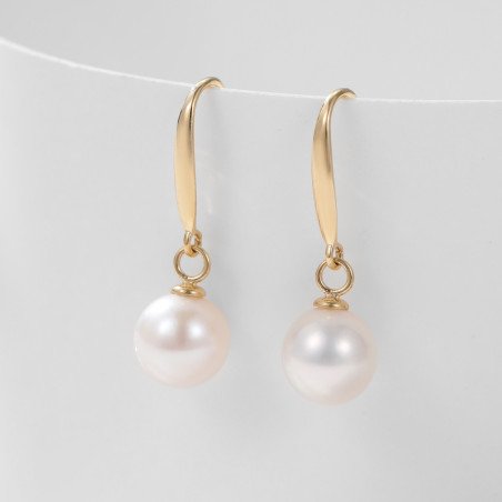 Waterfall - Boucle d'Oreilles Perles et Or