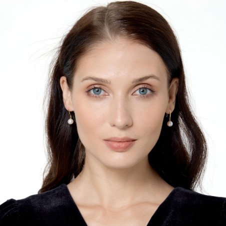 Waterfall - Boucle d'Oreilles Perles et Or