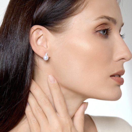 Duo Scintillant - Boucle d'Oreilles Perles et Or