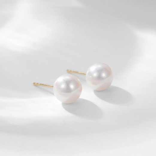 Duo Divin - Boucle d'Oreilles Perles et Or