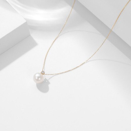 Éclat Céleste - Pendentif Perle et Or