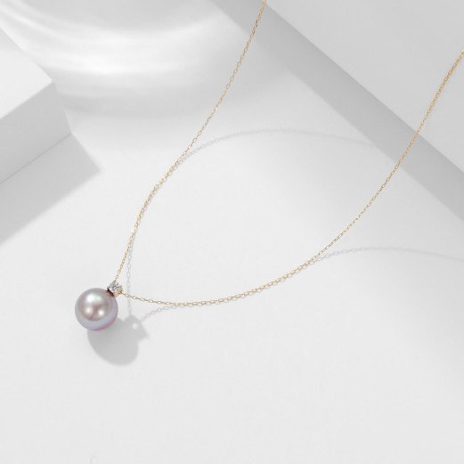 Infinity - Pendentif Perle et Or