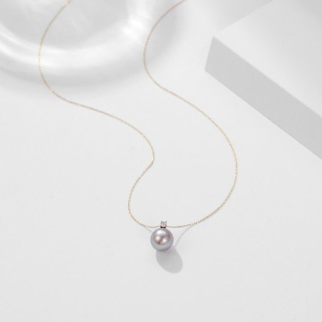 Infinity - Pendentif Perle et Or