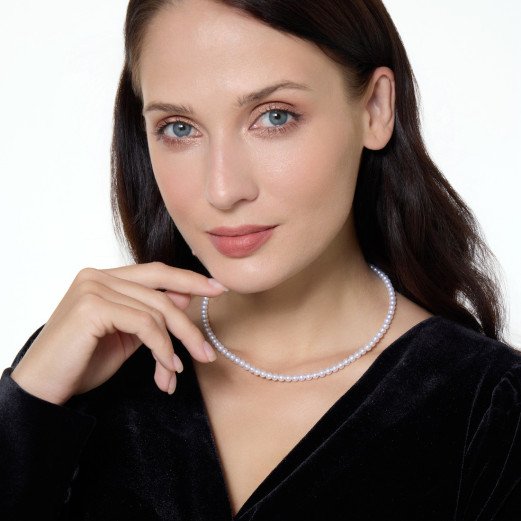 Riviera - Collier Perles et Or