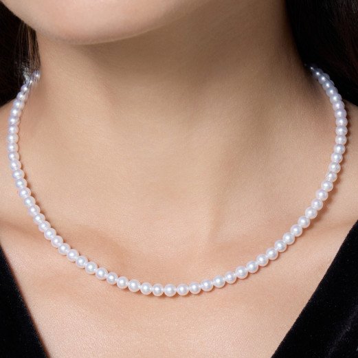 Riviera - Collier Perles et Or