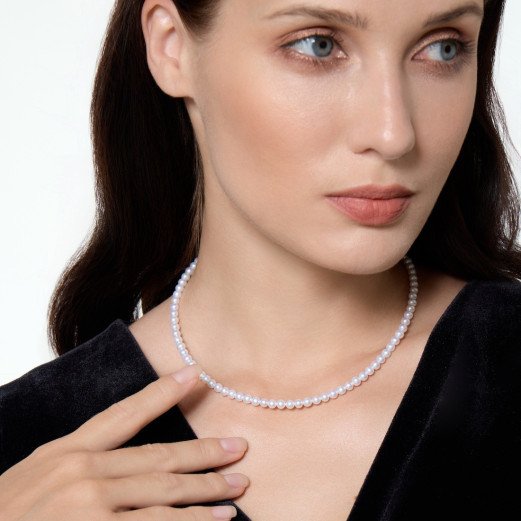 Riviera - Collier Perles et Or