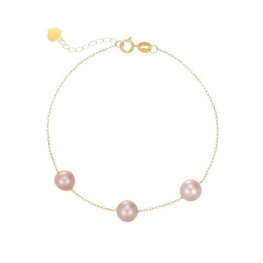 Aurora - Bracelet Perles et Or