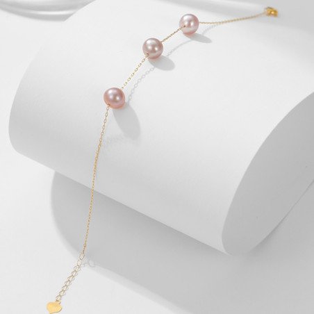 Aurora - Bracelet Perles et Or