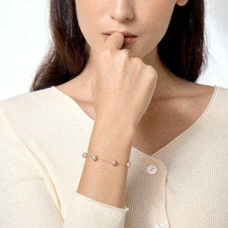 Stella - Bracelet Perles et Or